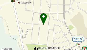 春日原整体施術院の地図画像