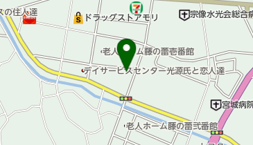 ロゼッタ福津の地図画像