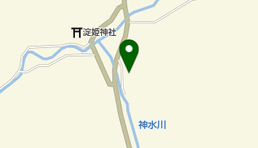 上無津呂公民館の地図画像