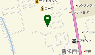 佐賀市 新栄公民館の地図画像