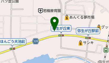 ごんどう皮膚科の地図画像