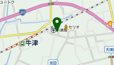 スナックさくらの地図画像