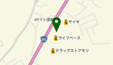 めがねのメルック対馬店の地図画像