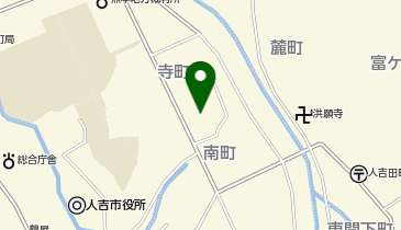 人吉温泉観光協会の地図画像