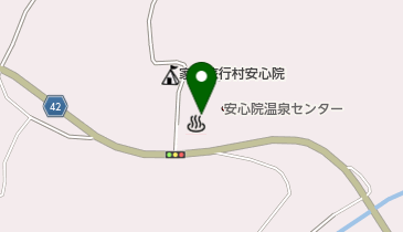 安心院温泉センターの地図画像
