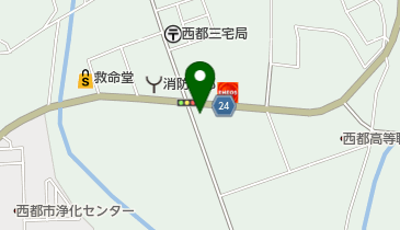 コインランドリーどるふぃん 西都三宅店の地図画像