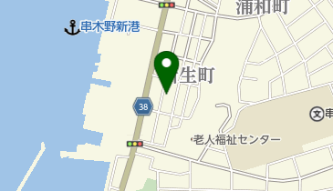 アサヒクリーニングの地図画像