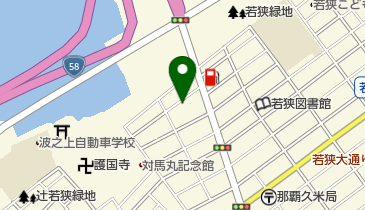 マルサン若狭店の地図画像