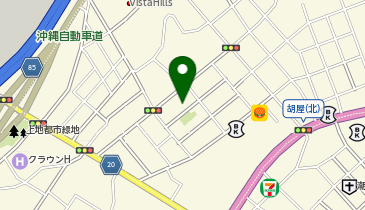 わくドキ学童クラブの地図画像