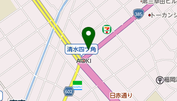 JACKALOPE」(福岡市南区-ヘア/美容/ネイル-〒815-0031)の地図