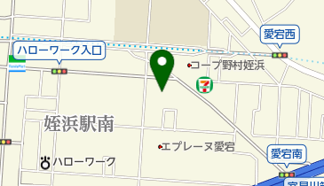 グループホームかけはしの地図画像