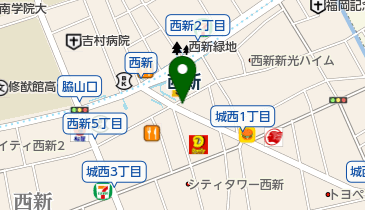 とよ唐亭西新店の地図画像