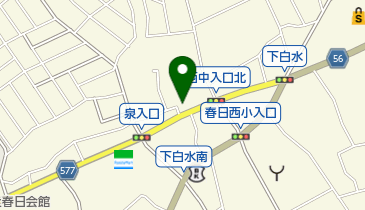 ポッポおじさん大分からあげ春日下白水店の地図画像
