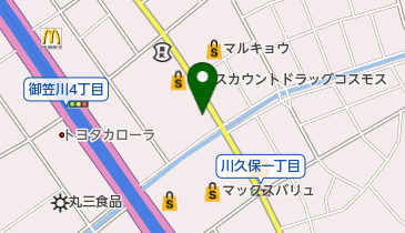 きゅうあん鍼灸治療院の地図画像