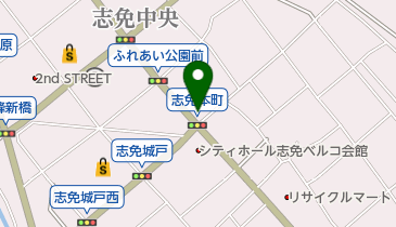 和光舎クリーニング 志免中央店の地図画像