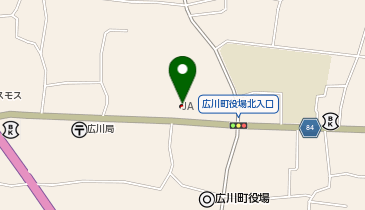 JAふくおか八女 広川農機センターの地図画像