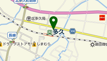 多久市役所 まちづくり交流センターあいぱれっとの地図画像