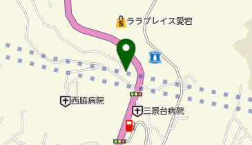 こころ未来高等学校の地図画像