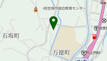 長崎県佐世保こども・女性・障害者支援センターの地図画像