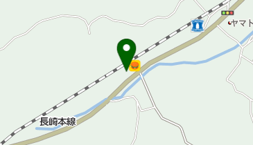 板山ふとん店貸ふとん部長与店の地図画像