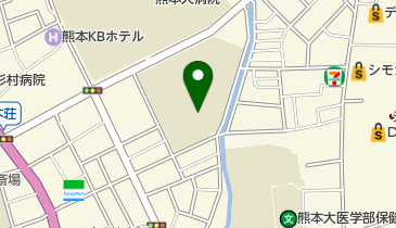 熊本大学 生命科学系 生命科学先端研究事務課 センター事務チームの地図画像