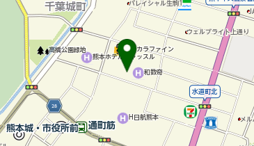 BILLY&rsquo;S熊本店の地図画像
