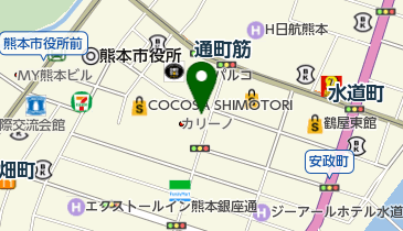有限会社ラブラブグローバル菊池 下通店の地図画像