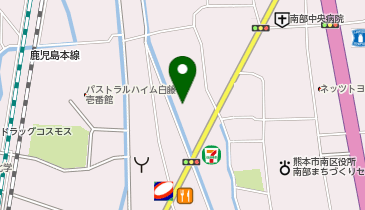株式会社ヒライ スーパーキッド南高江店の地図画像