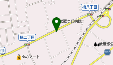 ヘアーサロンウェーブの地図画像