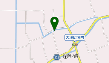 ヘアーサロンセンス(SENSE・M)陣内店の地図画像