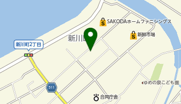 運転代行エースの地図画像