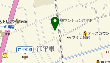 しのはら自動車教習所の地図画像