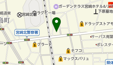株式会社メモリード宮崎保険事業部の地図画像