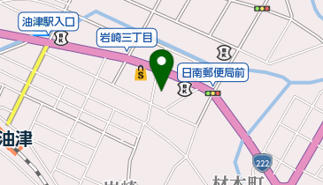 BTV株式会社日南局の地図画像
