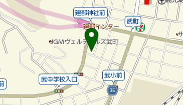 武三・なすび塾の地図画像