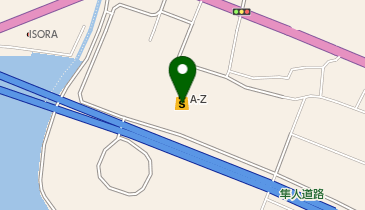 美容プラージュAZはやと店の地図画像