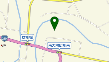 南大隅高校 生徒寮の地図画像