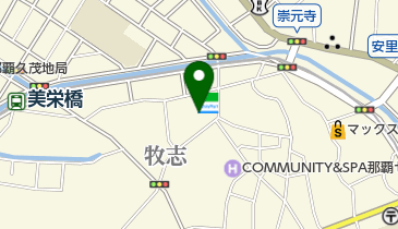 ツアーバンク沖縄の地図画像