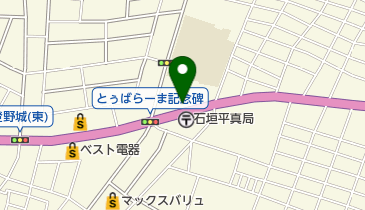 我那覇豚肉店・石垣島店の地図画像