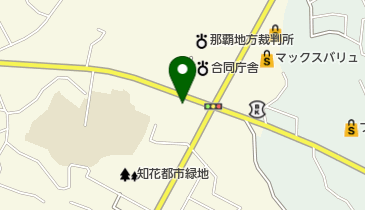 きたえるーむ沖縄知花の地図画像