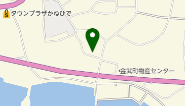 金武こどもみらい園の地図画像