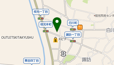 大西陶器店の地図画像