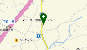 BambooDA下原店の地図画像