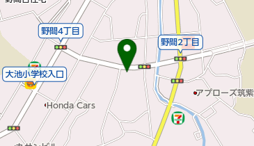 有限会社白木印刷の地図画像