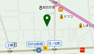 株式会社八女トーカイの地図画像
