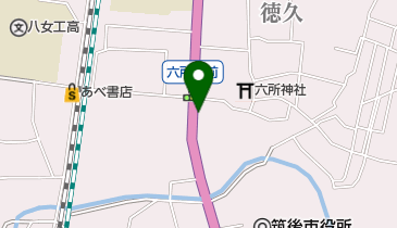 ミツトミスポーツ筑後店の地図画像