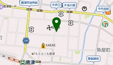 おしゃれの店なかしまの地図画像