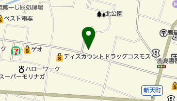 KAMEYAベーカリーの地図画像