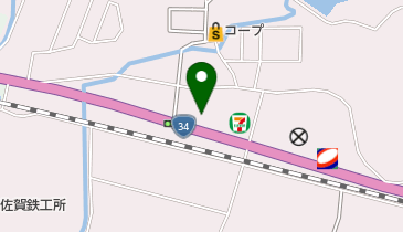 食彩Nantesの地図画像