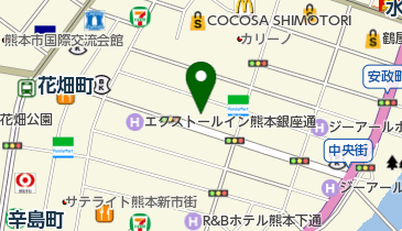 株式会社健康倶楽部熊本支店の地図画像